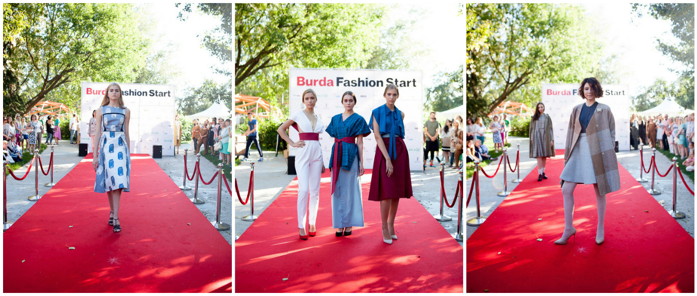 В парке Музеон состоялся финальный показ конкурса Burda Fashion Start
