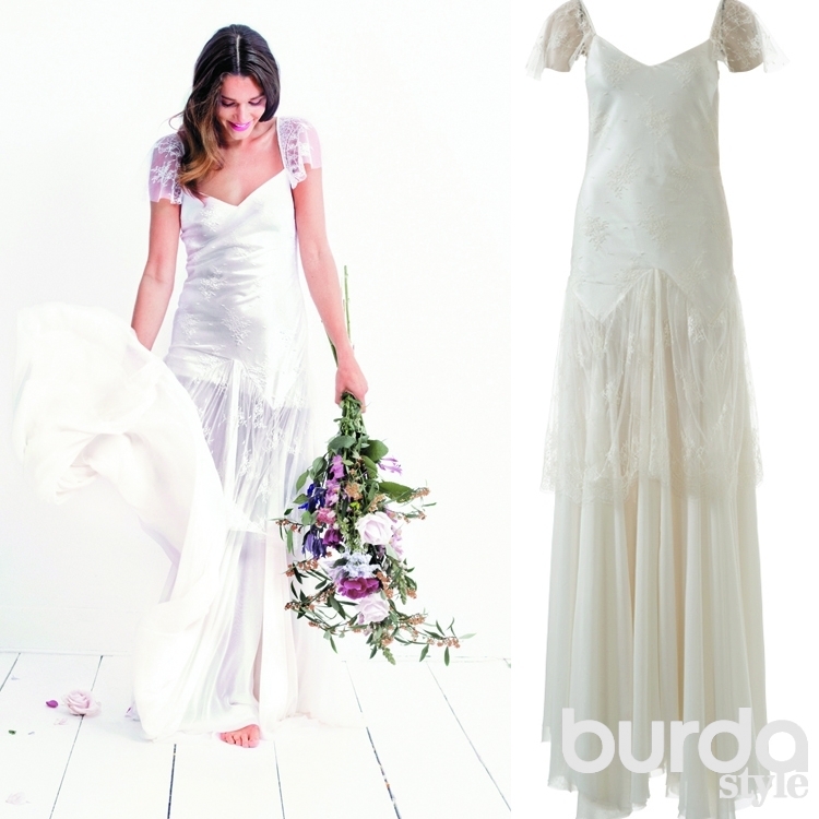 10 выкроек свадебных платьев от Burda
