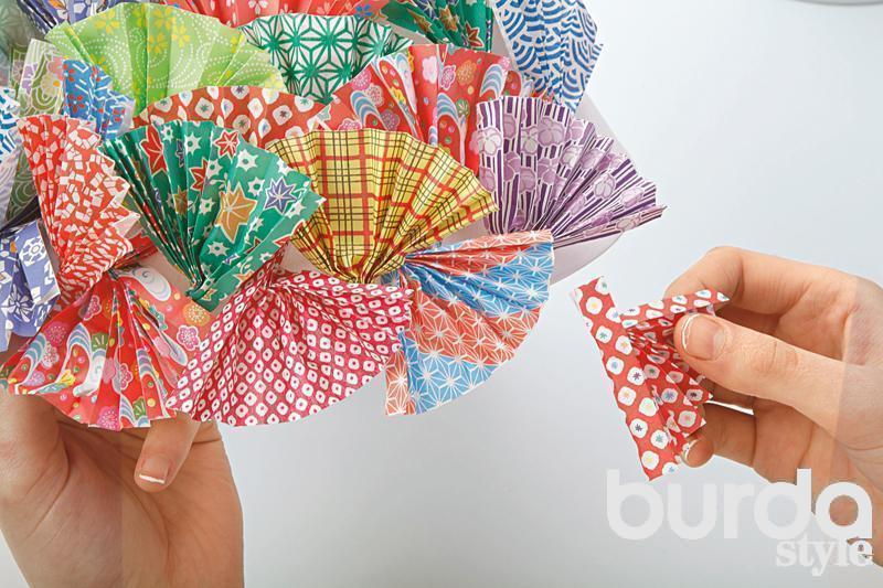 Оригами: японский букет
