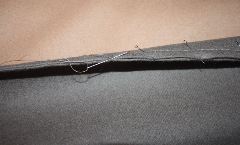 Как сшить юбку из двухслойной ткани по мотивам Max Mara