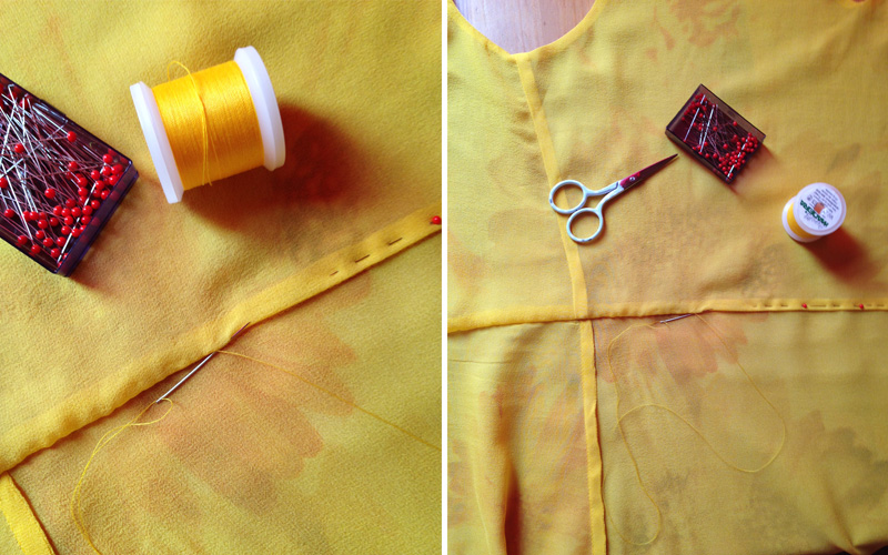 Платье отрезное по талии: как соединить двойной лиф с юбкой