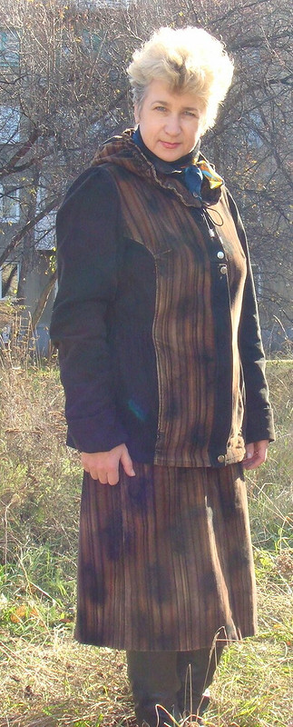 куртка и юбка из вельветона от Надежда Cтепановна