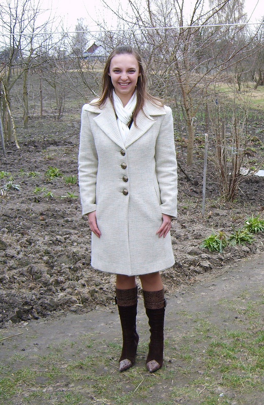 Дебютное пальто(архив) от Anna ANG8