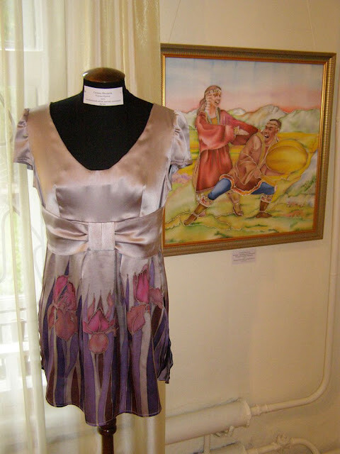 Шелковая блузка и батик от Astra_batik