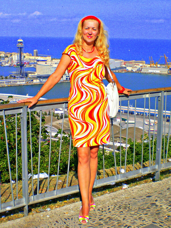 платье Барселона от Elena Niko