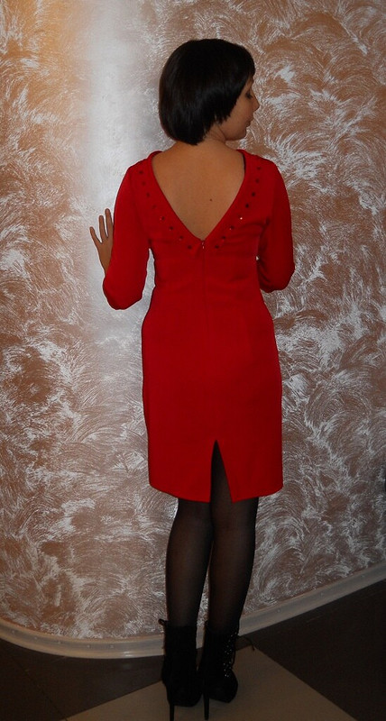 красное платье от regisha1980