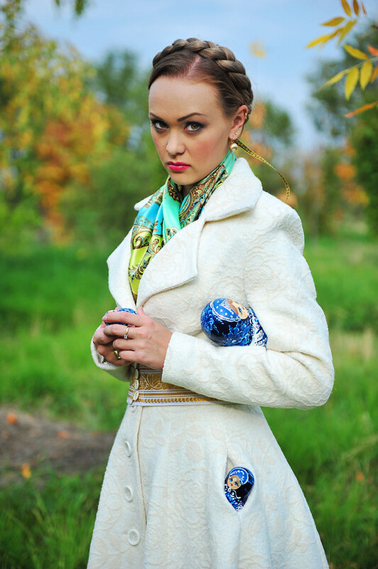 осеннее пальто от Анастасия Стаценко