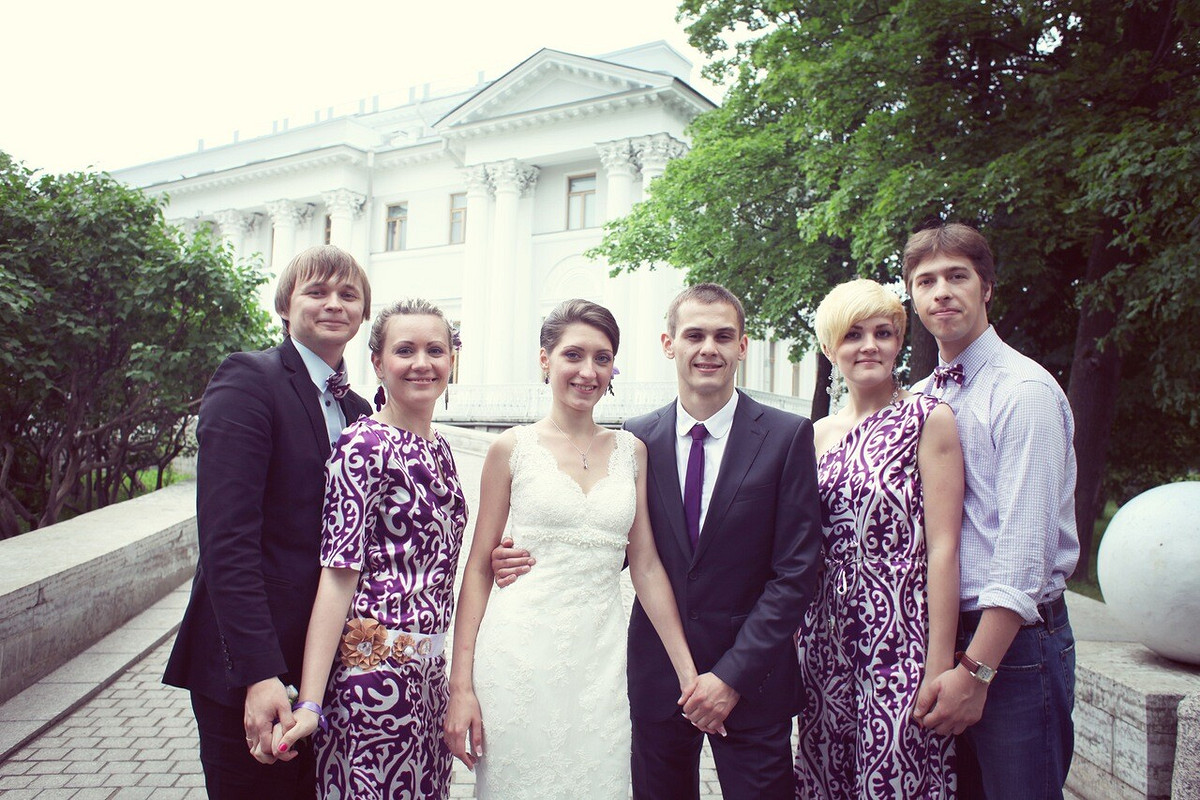 платье для подруги невесты на свадьбу от Александра Матвеева