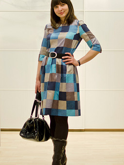 Пышное платье №121 ноябрь 2012