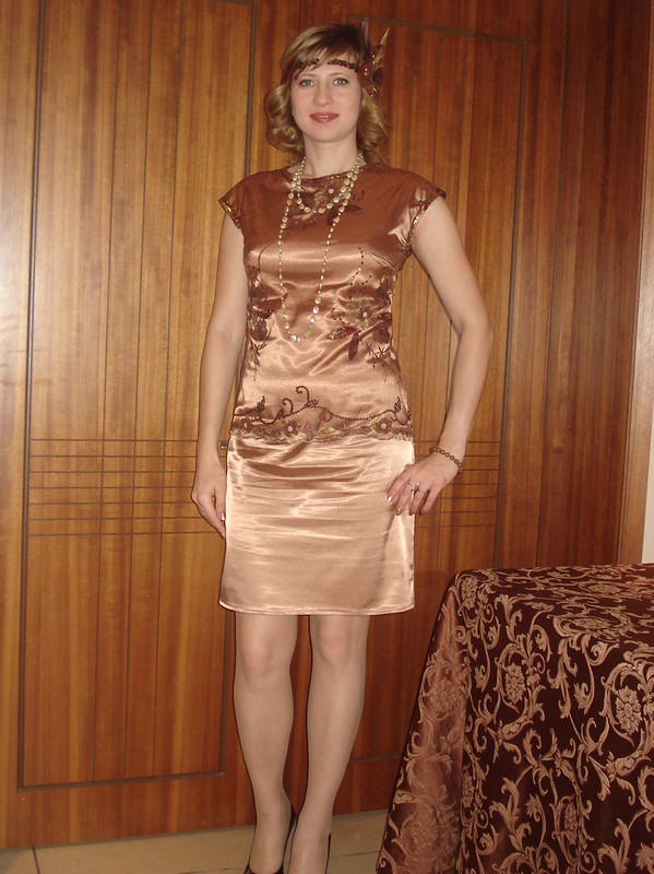 Платье на вечеринку Чикаго 30-х от Maggie