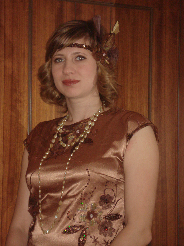 Платье на вечеринку Чикаго 30-х от Maggie