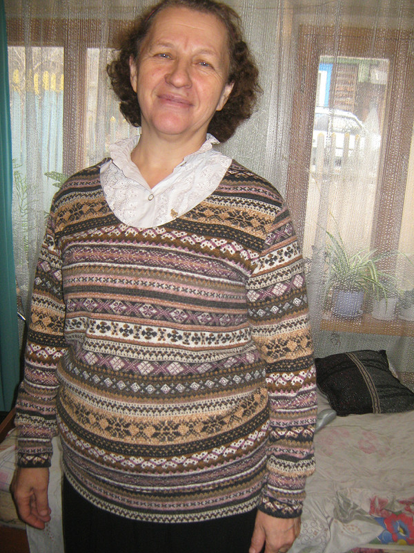 Пуловер для мамы от Танюша 777