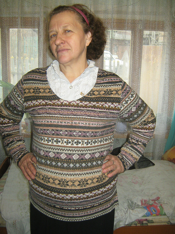 Пуловер для мамы от Танюша 777