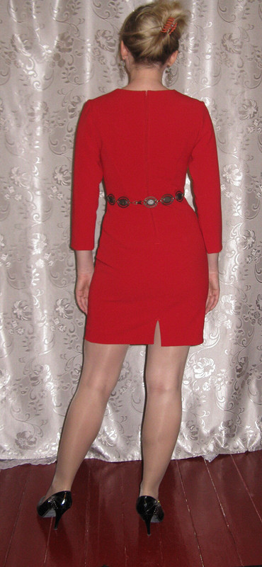 Красное платье от Ольга Флёлли