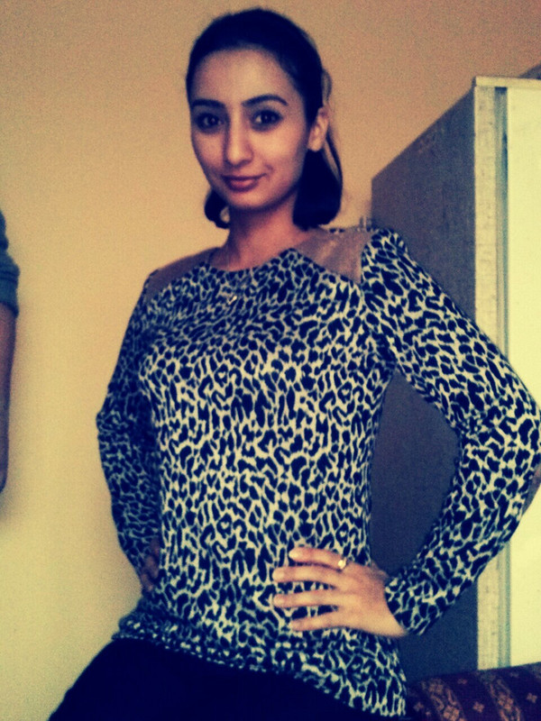 Леопардовый пуловер от Mehri