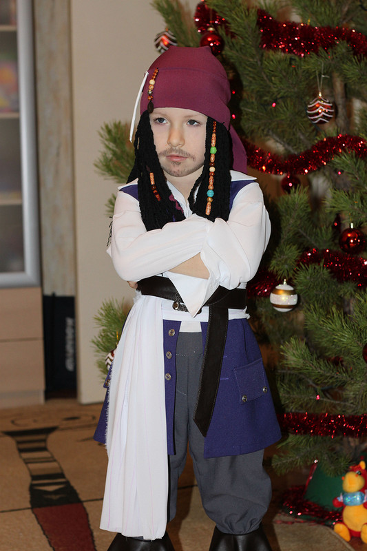 Как сделать детский костюм пирата для мальчиков