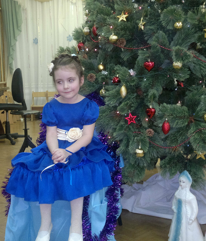 Новогоднее платье от ponurovasveta