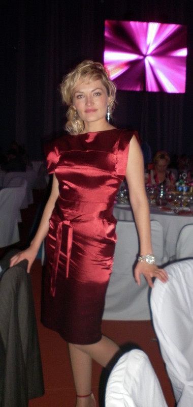 Классное красное платье от ElenaScher
