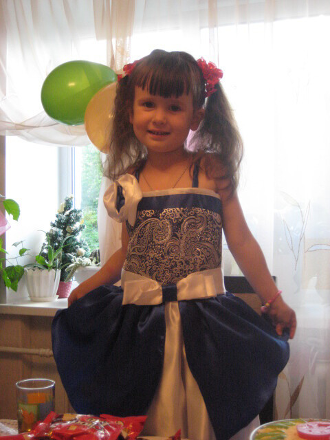 Платье дочке на день рождения от anetka653