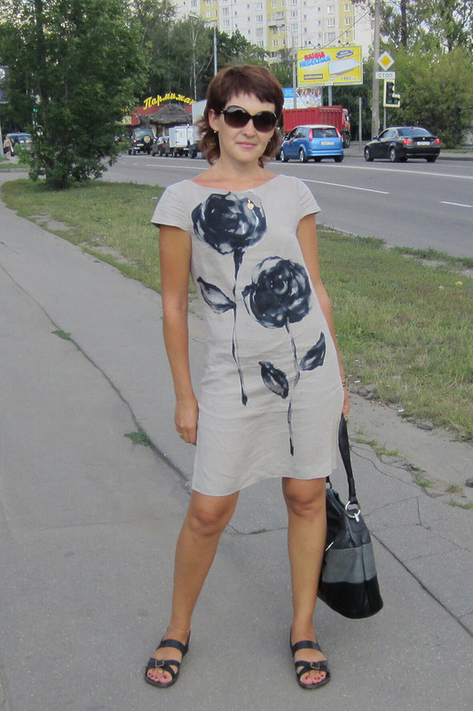 Платье «ANTONIO MARRAS» модель 130 BURDA 1/2010 от Юлия Деканова - редактор сайта
