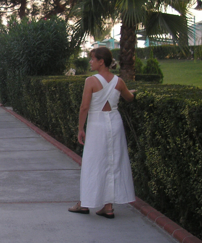 белое платье 118 A 5/2006 от tn-tn