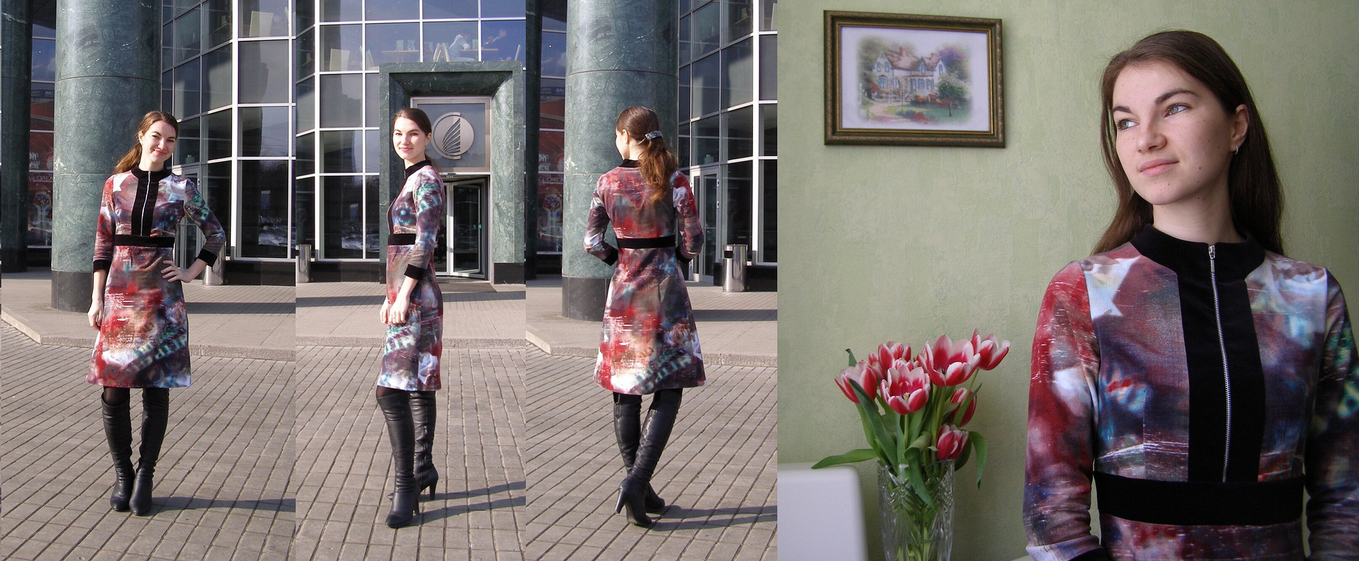 Бархатное платье от Teterev