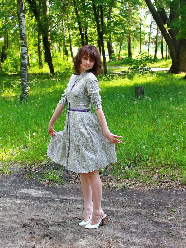 Платье-рубашка. от Zefirka