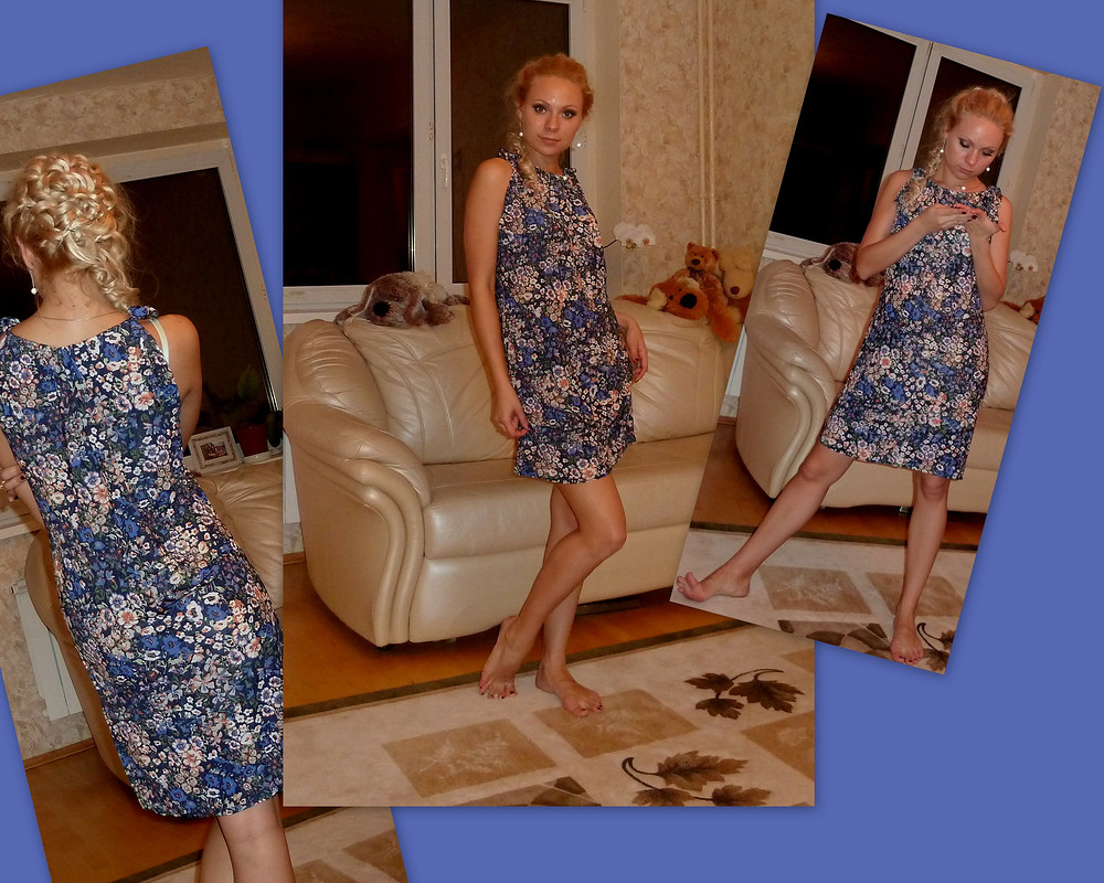 платье из остатков))))))) от Viktoria