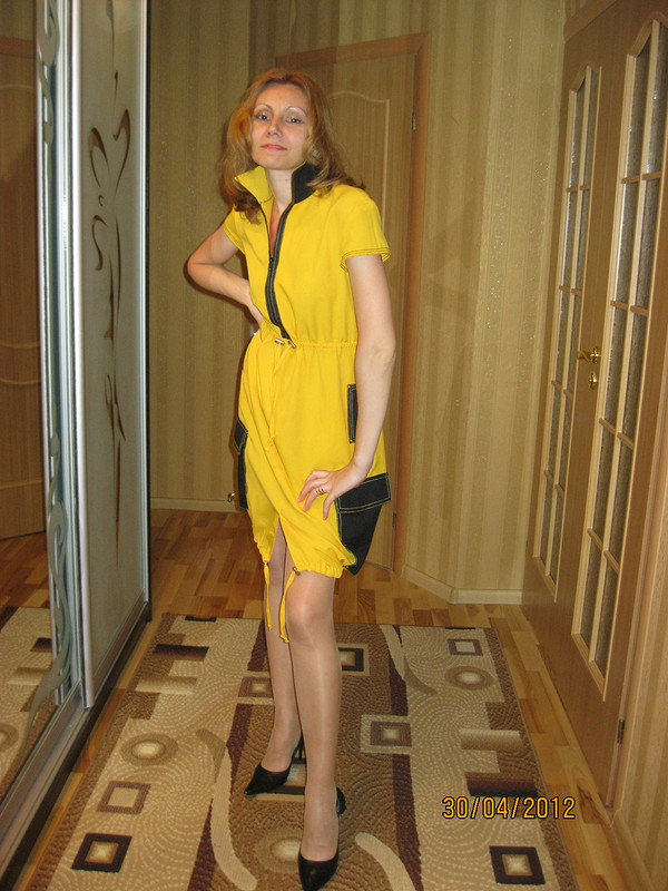 «Солнечное платье» для «солнечной» девушки :) от Лен0чек