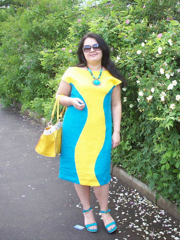 Платье-волна от anucha
