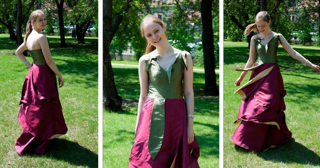 Платье «Роза» от Мила-Полька