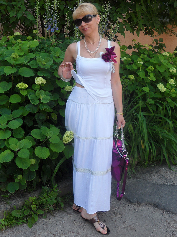юбка и цветок от Diana L