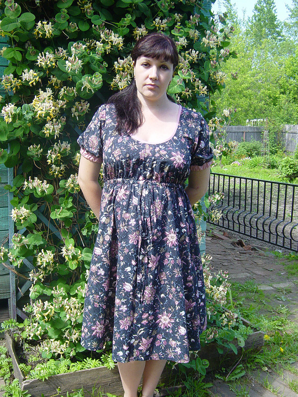 Платье по выкройке туники 8/2008#124 от Galinka