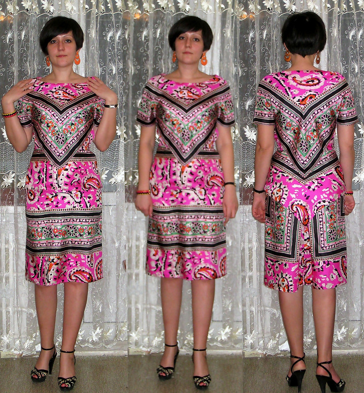 Платье из платков.Вдохновение коллекцией ЭТРО. от pink panther