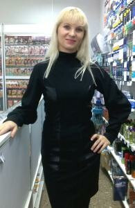черное платье от Князева Людмила