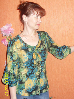 блузка 9/2009  №118