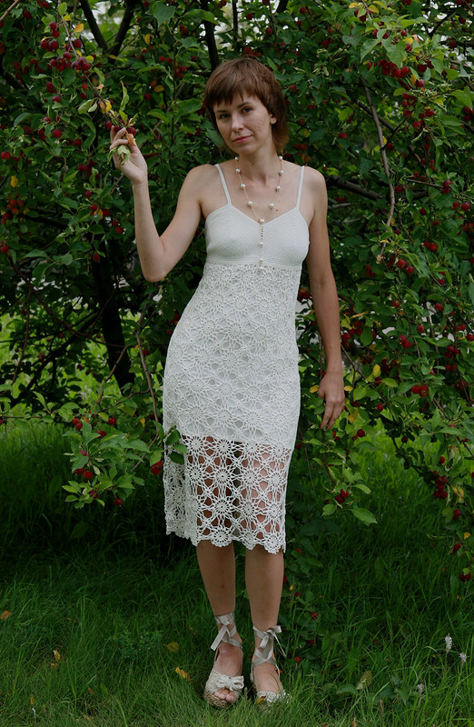 Белое платье для OLLLis от edisson