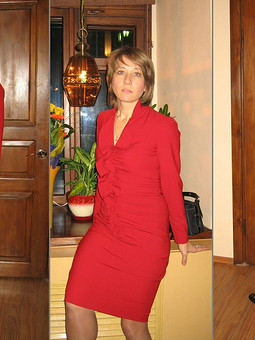 Работа с названием Красное - прекрасное! Платье 120_11/2011 (Архив)