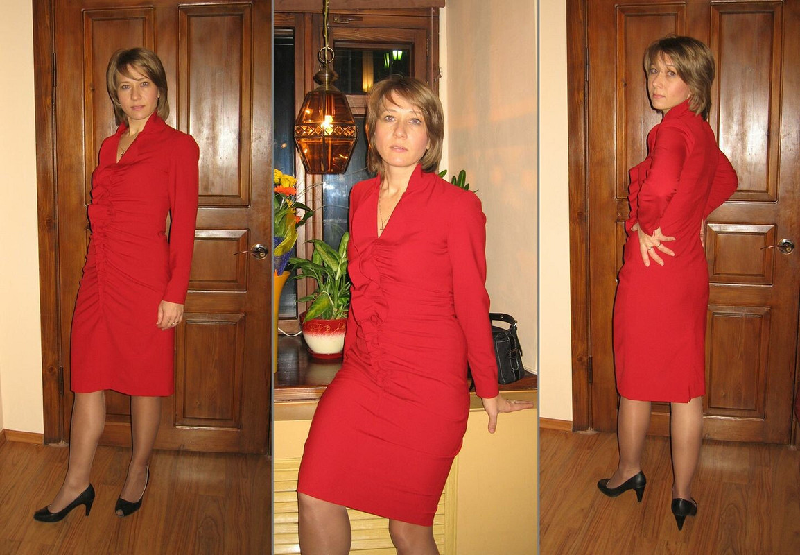 Красное - прекрасное! Платье 120_11/2011 (Архив) от ОЛЯ МОИсеева