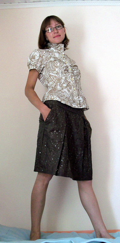 Блузка и юбка от Rashell