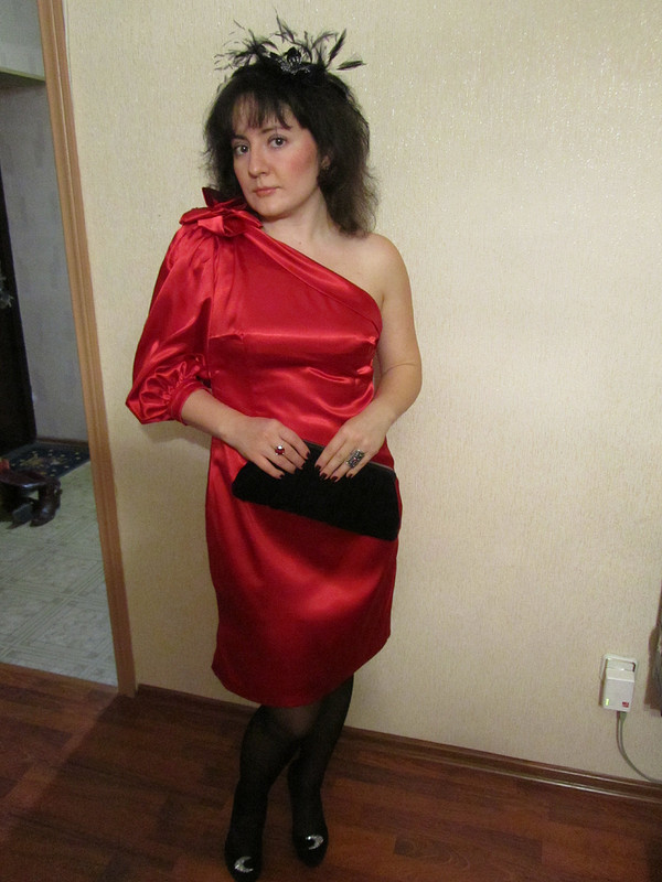 Красное платье от Lili7775