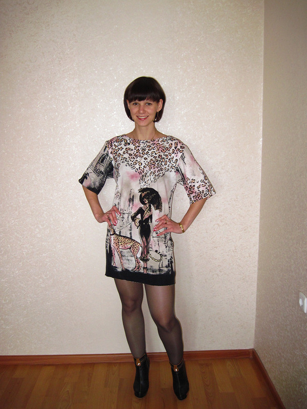 Платье «Девушка с пантеркой» от Yulia_S