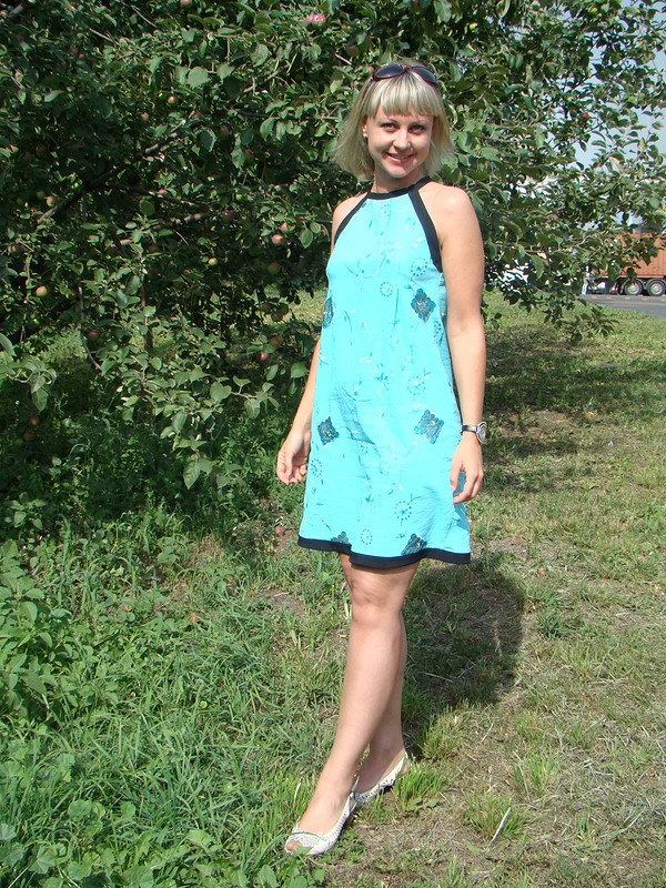 Платье с американской проймой от Natalya30