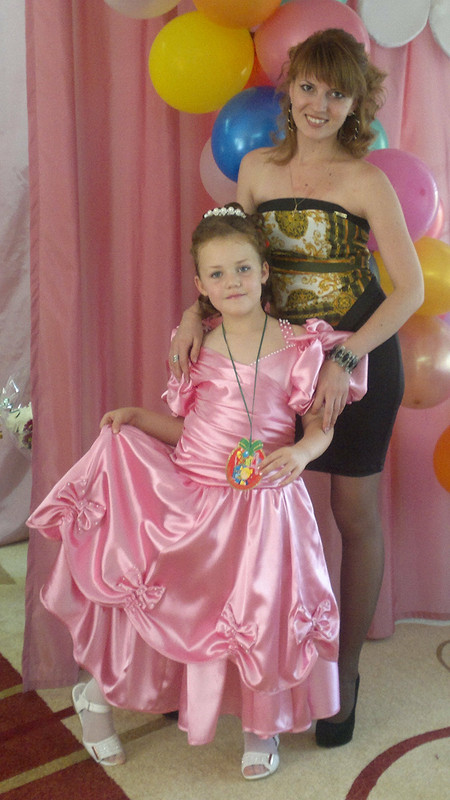 выпускное платье для девочки 6 лет от настюша