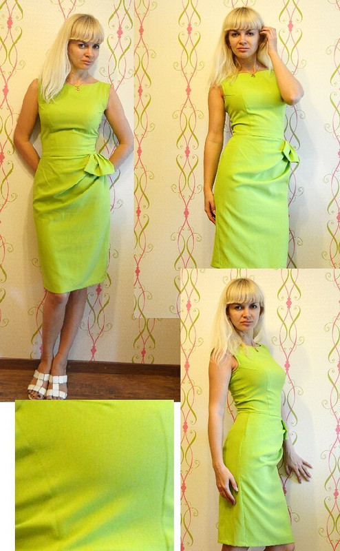 Платье цвета лайма. от Evgeniya K