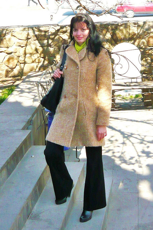 Пальто в стиле 60-х. от Наталия2505