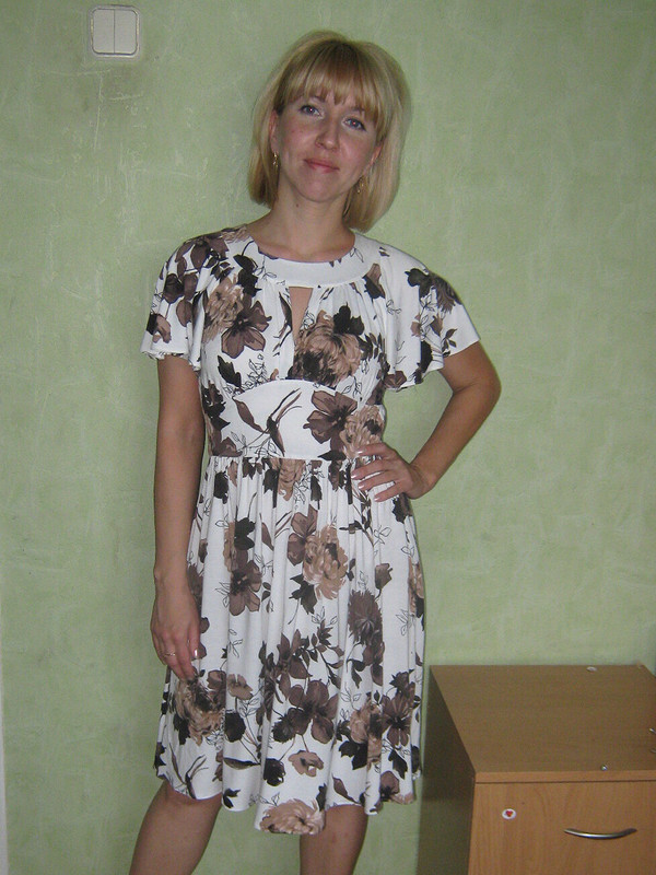 трикотажное платье от lyu8134