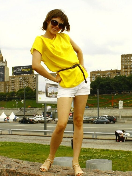 желтая блузка от modelka