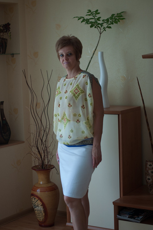 Прозрачная блузка от Светлана Гасымова