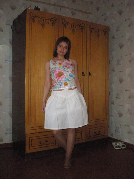 Белая юбка от Karina